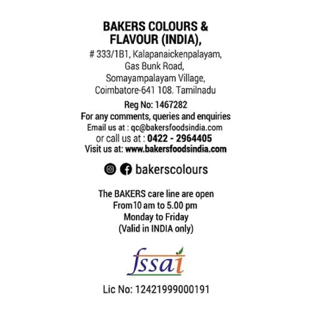 BAKERS Custard Powder - Vanilla Flavour, 100g Box-5.webp